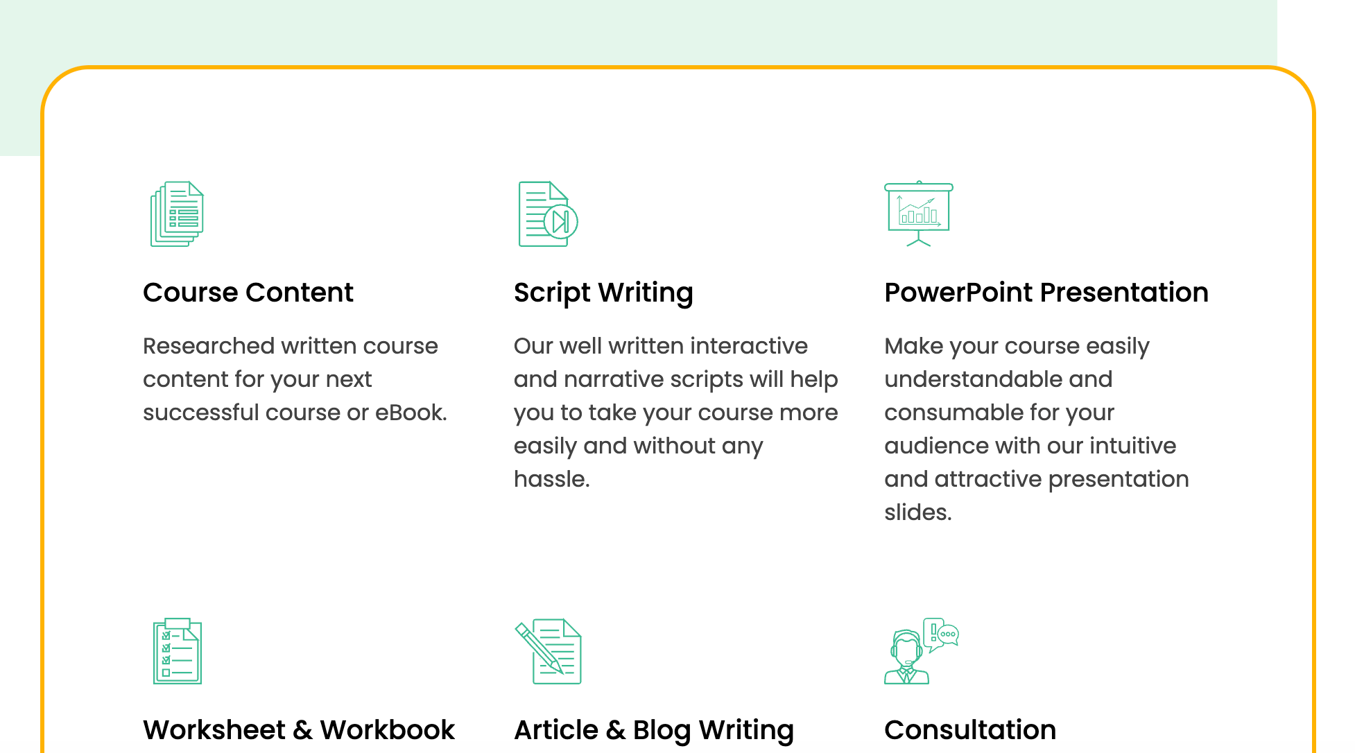 WebL project detail or content page